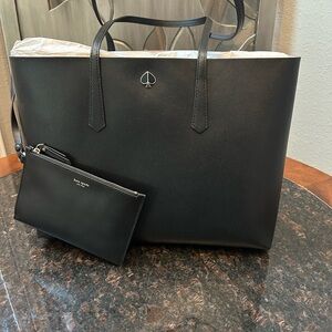 Kate Spade Black Large Molly Tote